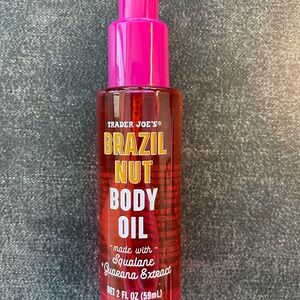 NWT Trader Joe's Brazil nut body oil